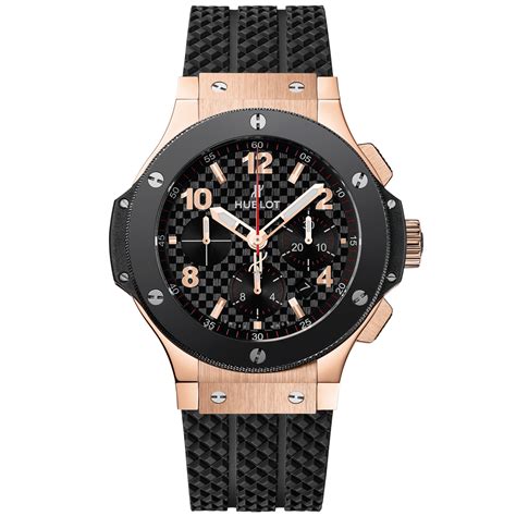 hublot big bang gold blue 44mm|are hublot big bang automatic.